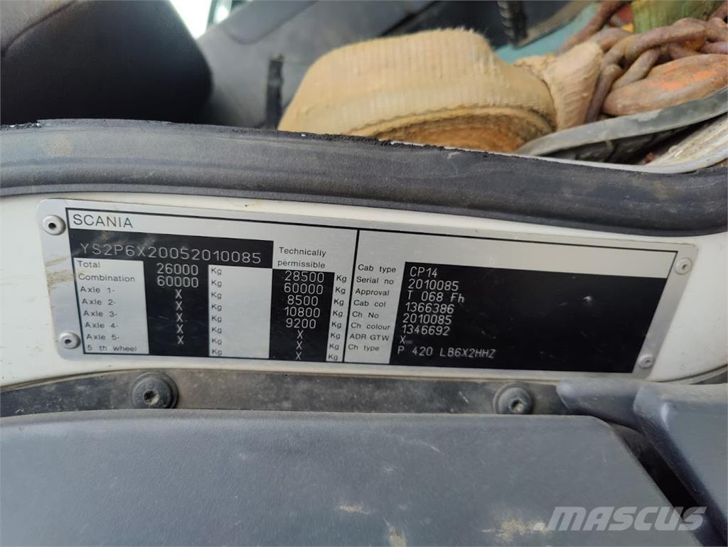 Scania P420 6x2 Kipper