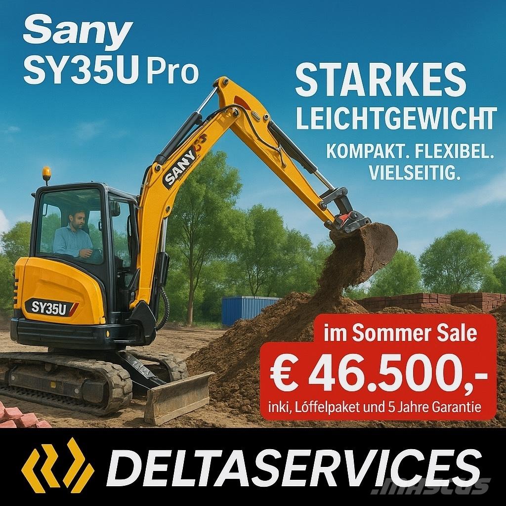 Sany SY 35 U Minibagger < 7t