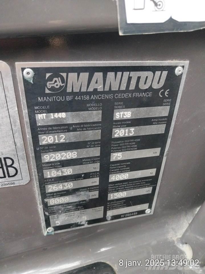 Manitou MT1440 Teleskoplader