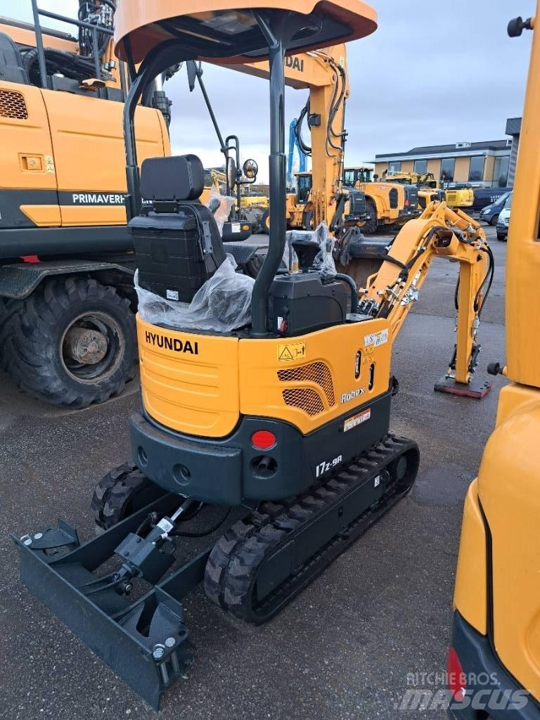 Hyundai R17Z-9AK Minibagger < 7t