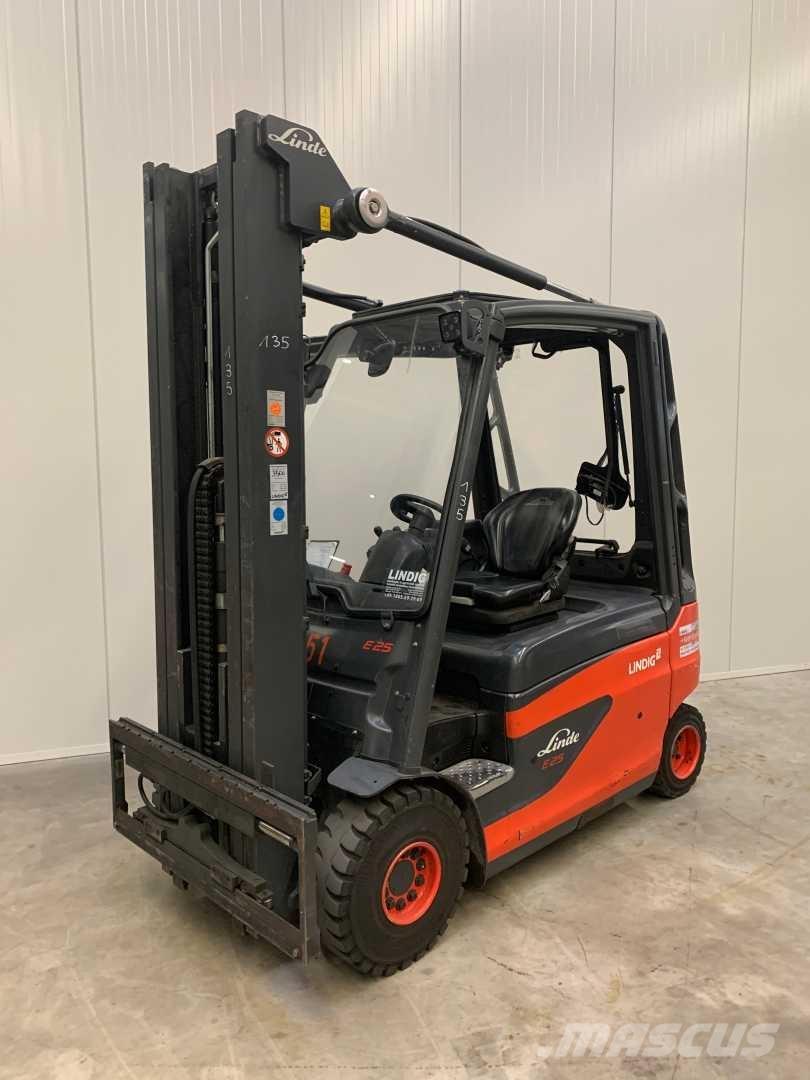 Linde E25L Elektrische heftrucks