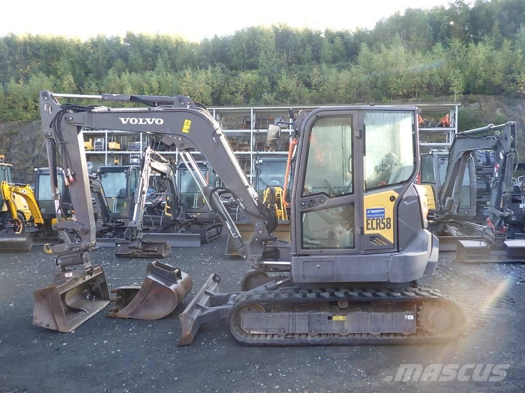 Volvo ECR 58 F Minibagger < 7t