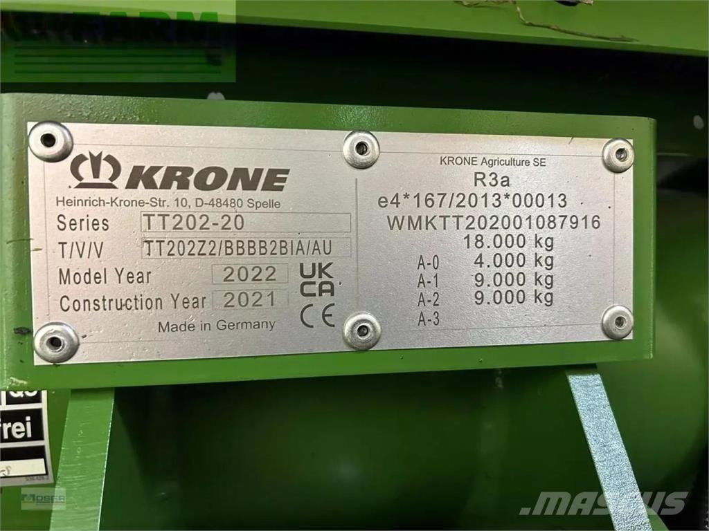 Krone mx 370 gl Andere Auflieger