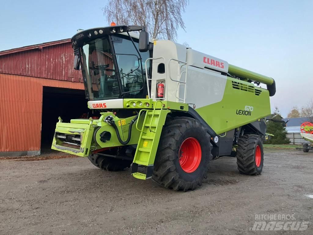 CLAAS Lexion 670 Mähdrescher