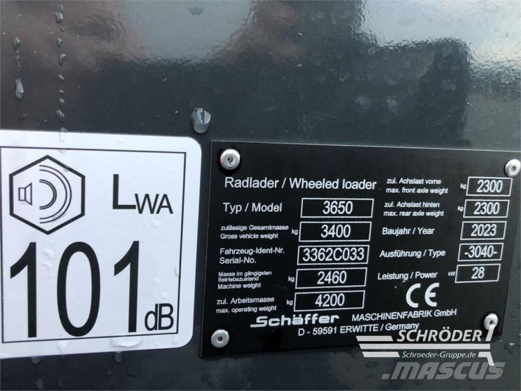 Schäffer 3650 Minilader