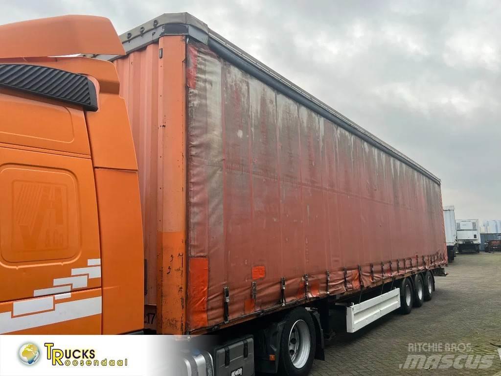 Krone + 3 AXEL + MEGA Curtainsiderauflieger