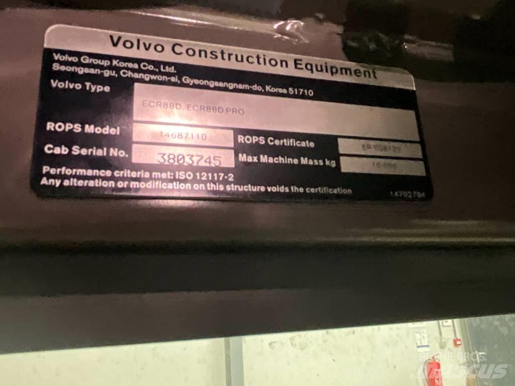 Volvo ECR 88 D Kabinen