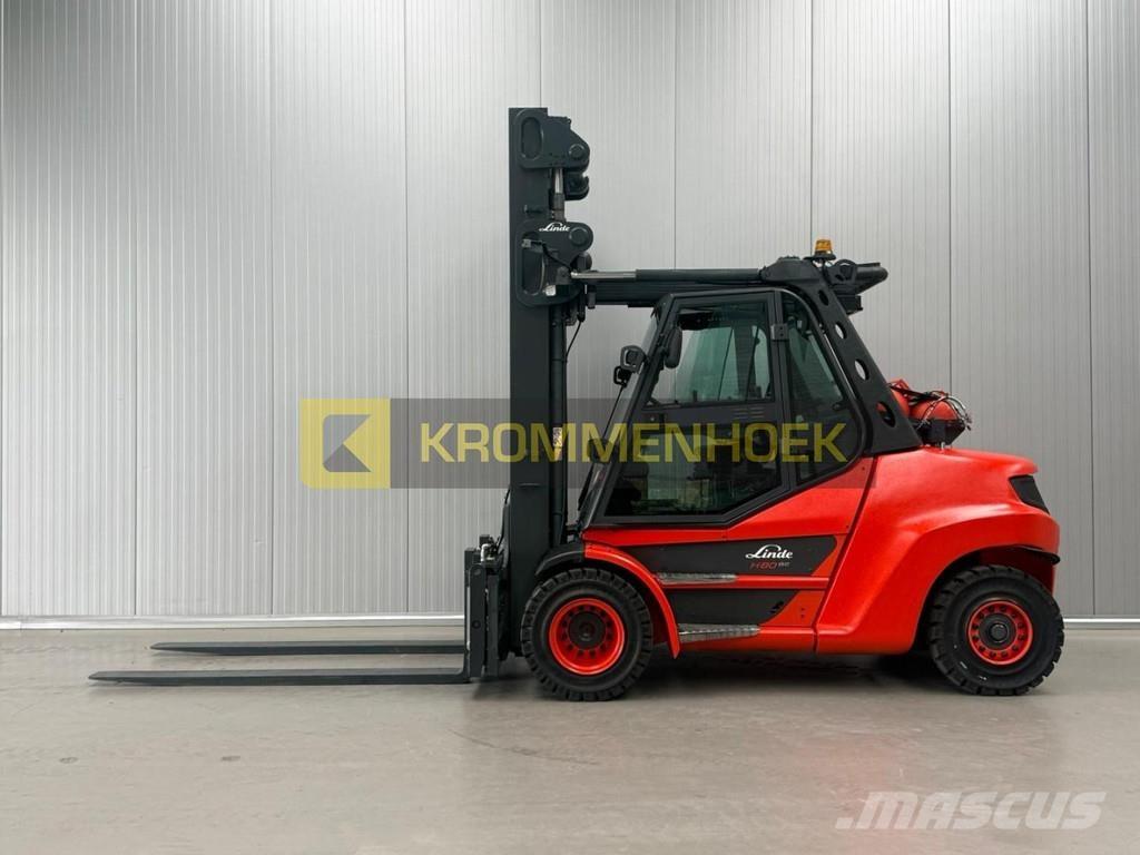 Linde H 80 T-900 LPG heftrucks