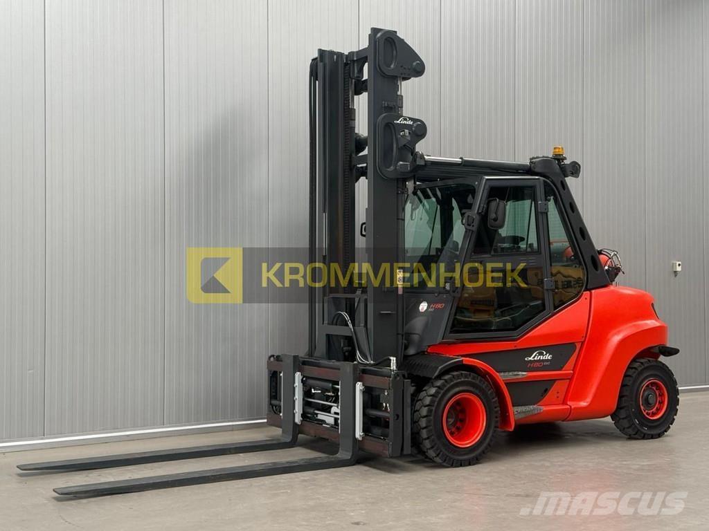 Linde H 80 T-900 LPG heftrucks