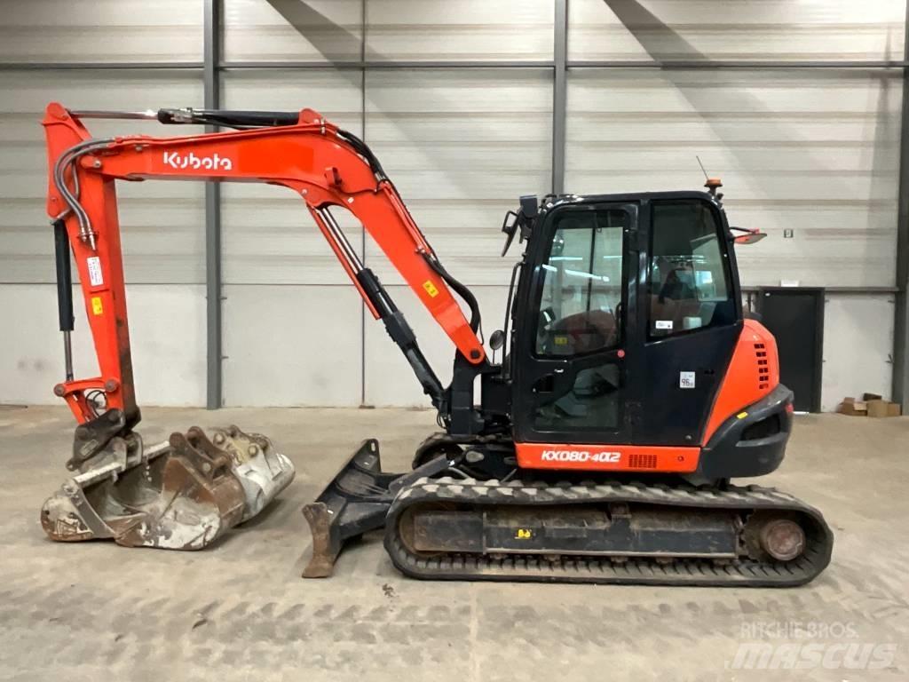 Kubota KX 080-4 A 2 Midibagger  7t - 12t