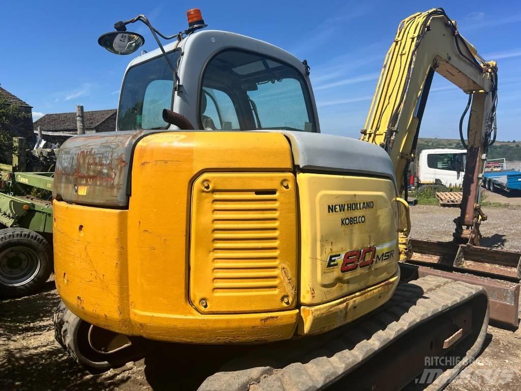 New Holland E 80 Midibagger  7t - 12t