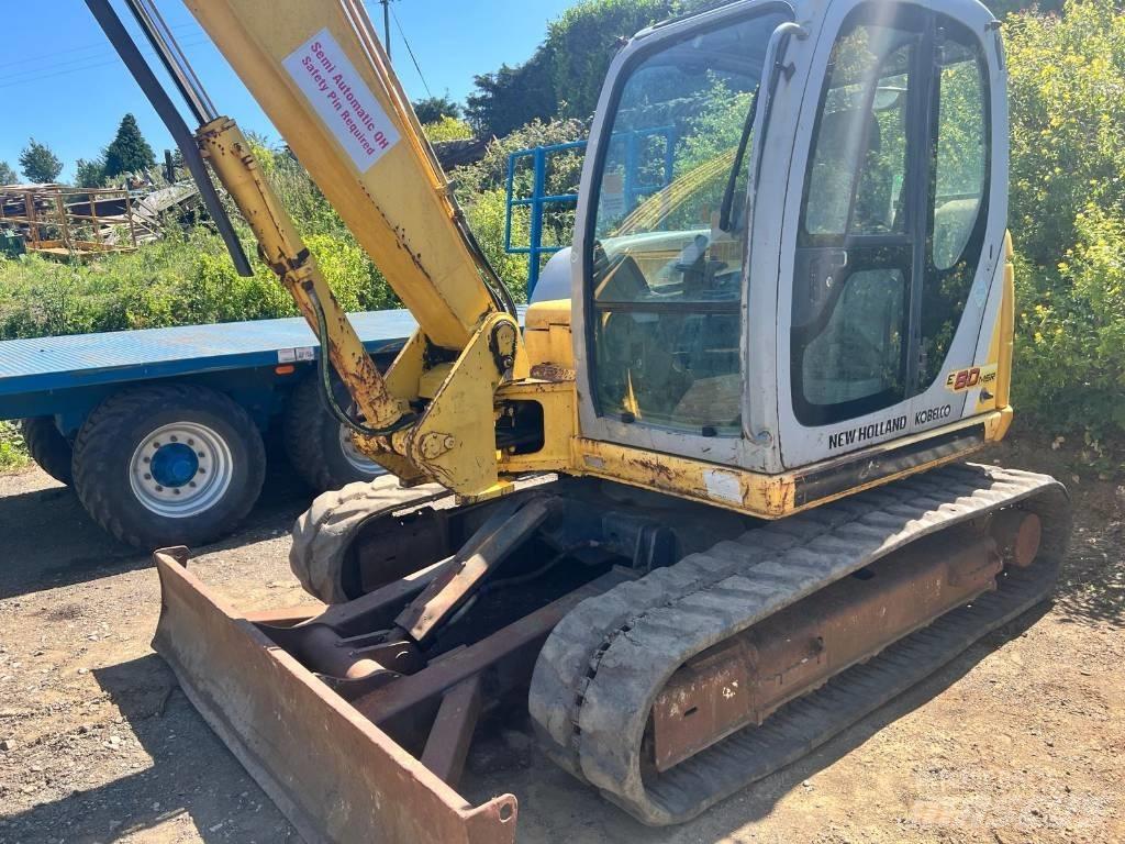 New Holland E 80 Midibagger  7t - 12t