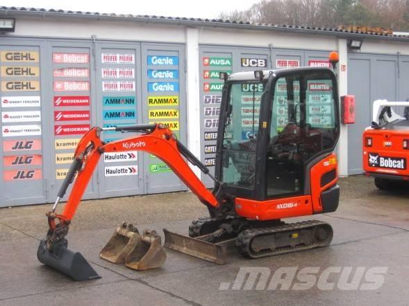 Kubota KX016-4 Minibagger < 7t