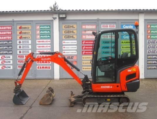 Kubota KX016-4 Minibagger < 7t