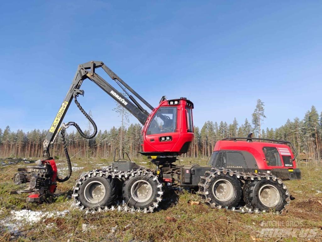 Komatsu 931 XC Harvester
