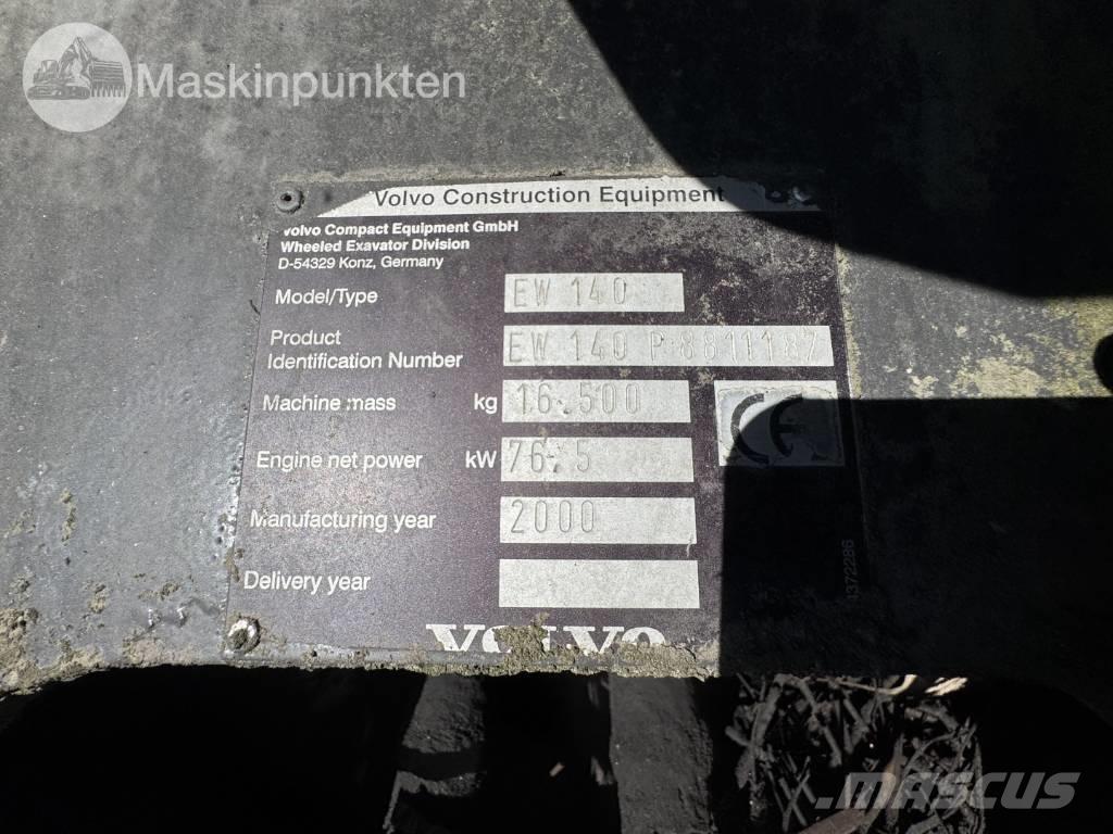 Volvo EW 140 B Mobilbagger