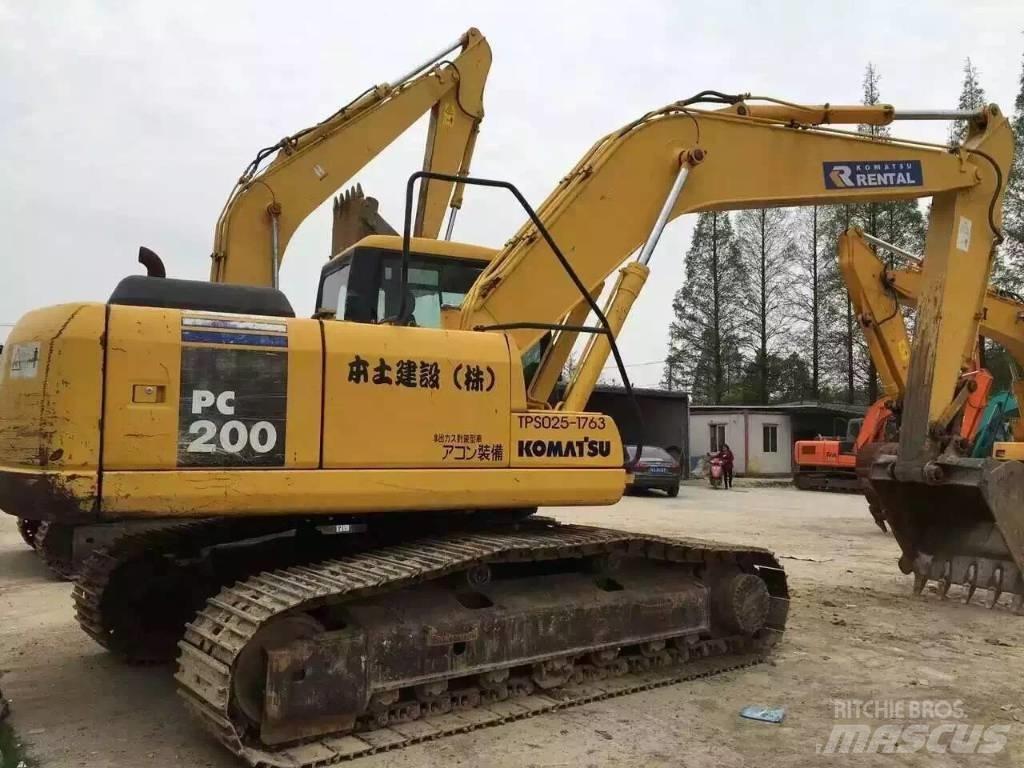 Komatsu pc200-7 Raupenbagger