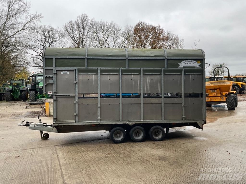 GRAHAM EDWARDS DM14T Veetransport aanhanger