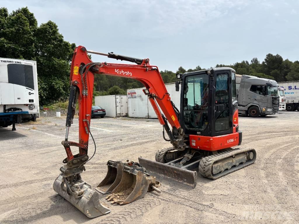 Kubota U 36-4 Minibagger < 7t