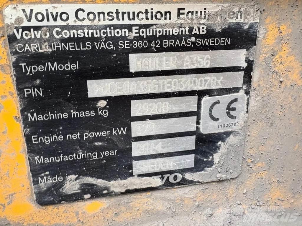 Volvo HAULER A35G Dumper - Knickgelenk