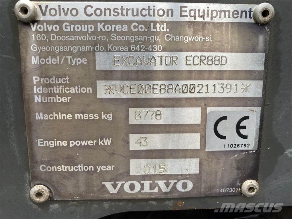 Volvo ECR88 Mobilbagger