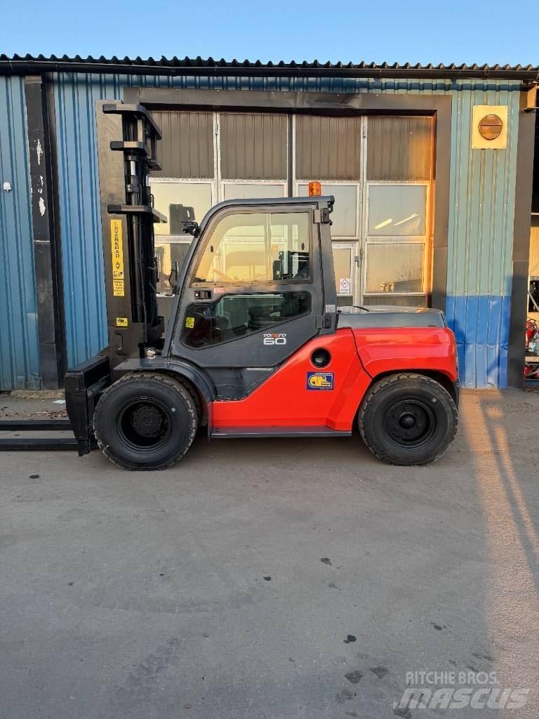 Toyota truck 8FD60N Diesel heftrucks