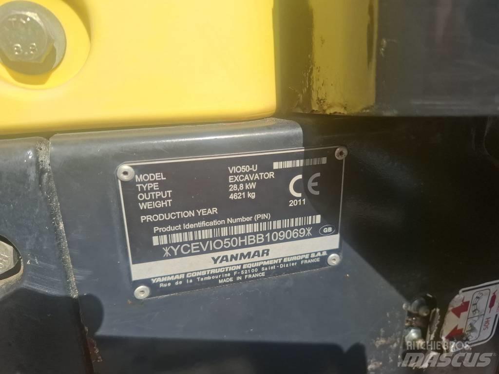 Yanmar Vio 50 U Minibagger < 7t