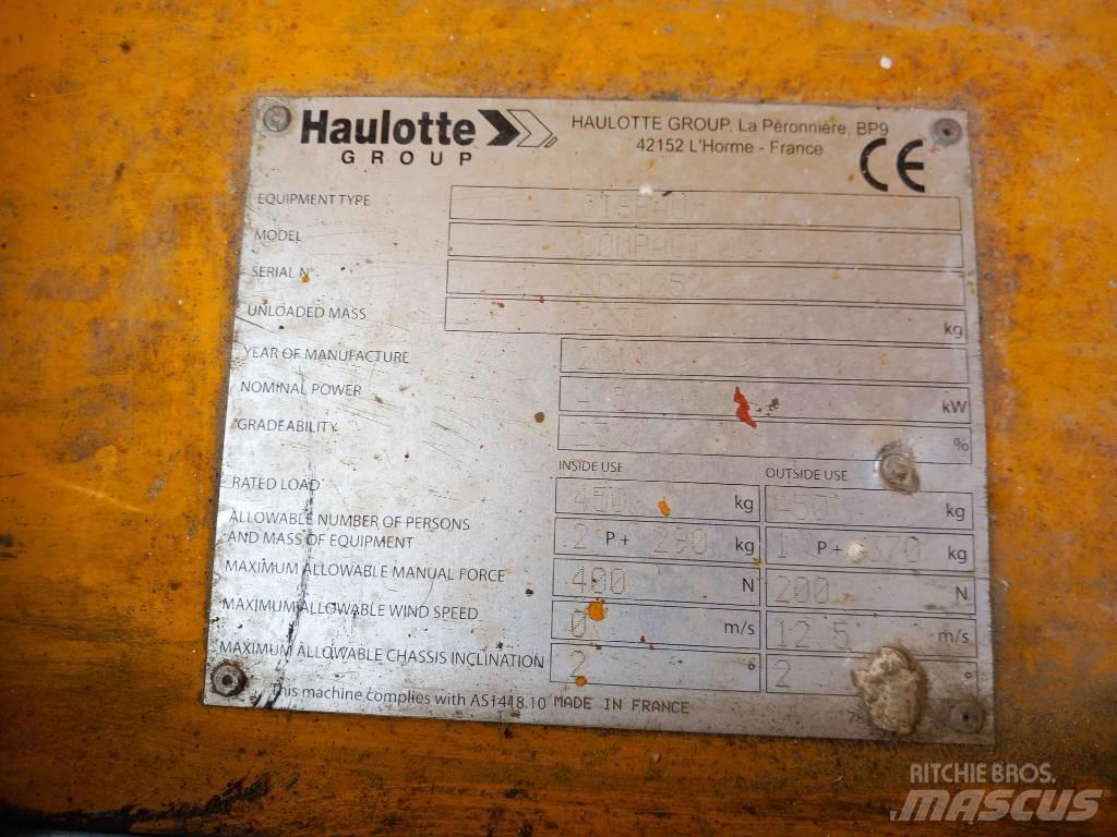 Haulotte Compact 10 Scheren-Arbeitsbühnen
