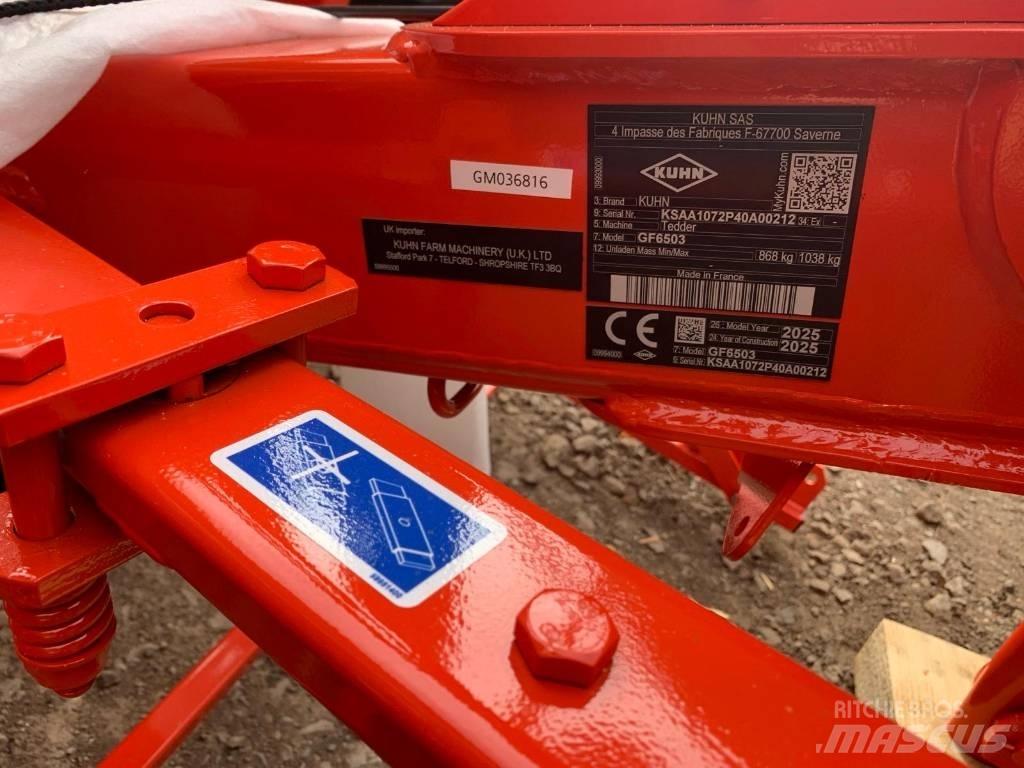 Kuhn GF6503 TEDDER Kreiselheuer/-wender