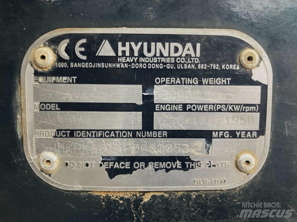 Hyundai HX 300 L Raupenbagger