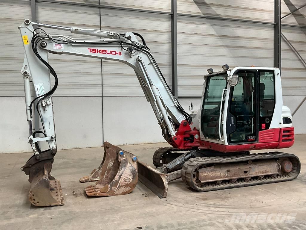Takeuchi TB 290 Midibagger  7t - 12t