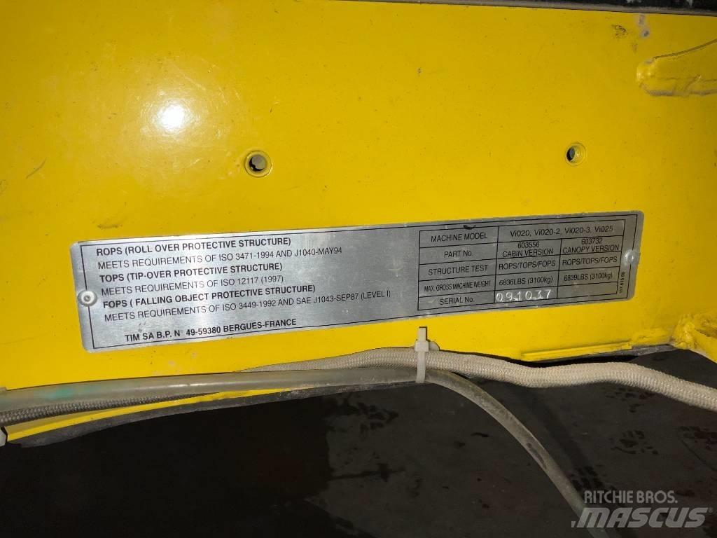 Yanmar Vio 20 / vio 25 Kabinen