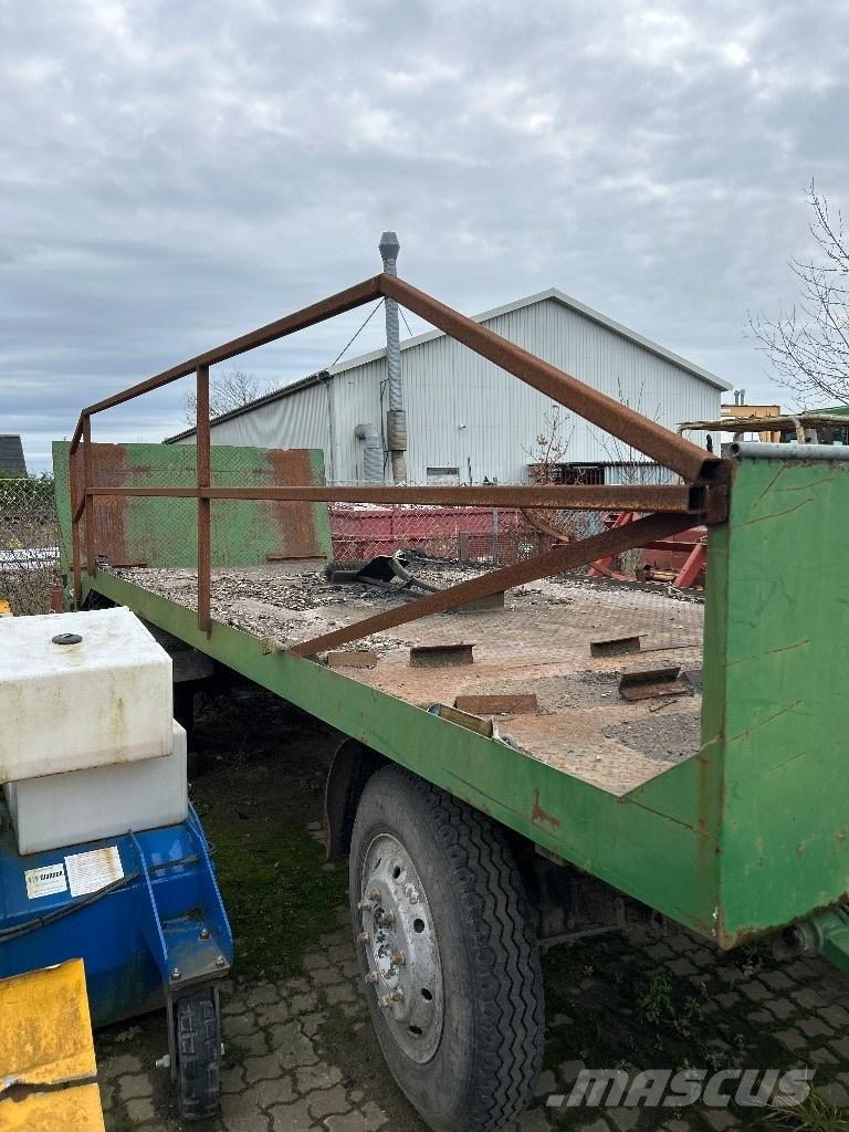  Blokvogn 4 hjulet Tieflader-Auflieger