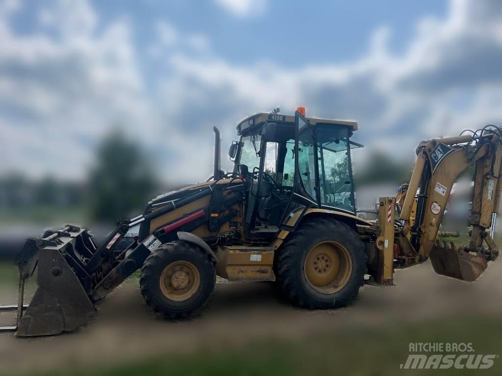 CAT 428 Baggerlader