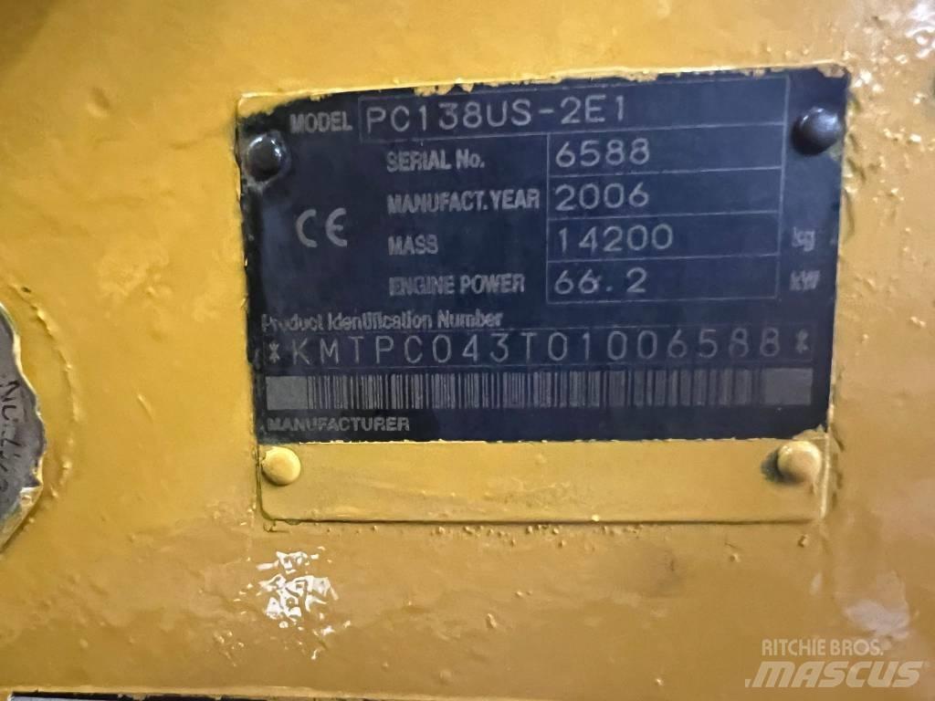 Komatsu PC 138 US Raupenbagger