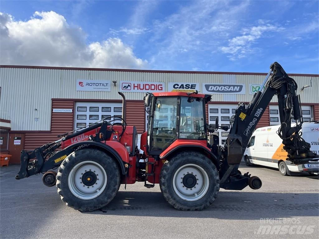 Huddig 1260 B Rail Baggerlader