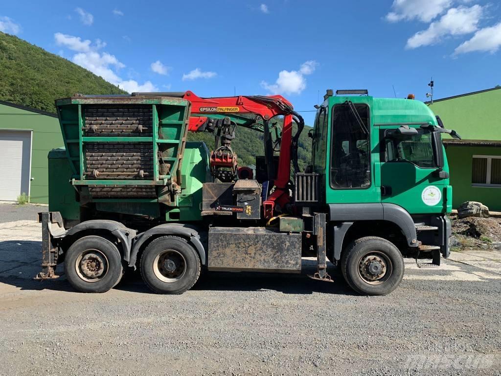 JENZ MAN TGS 6x4 Holzhäcksler