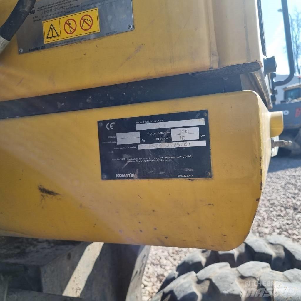 Komatsu PW160 - 11 Mobilbagger