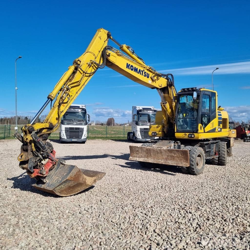 Komatsu PW160 - 11 Mobilbagger