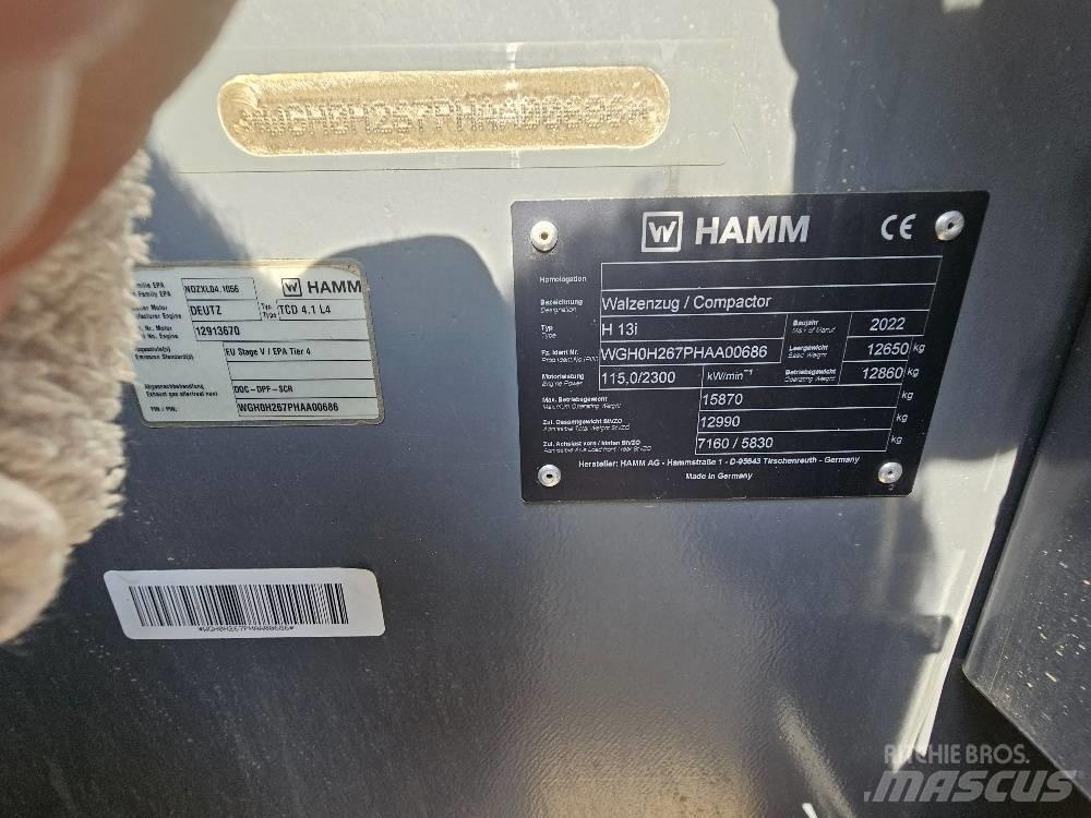 Hamm H13 i Walzenzüge