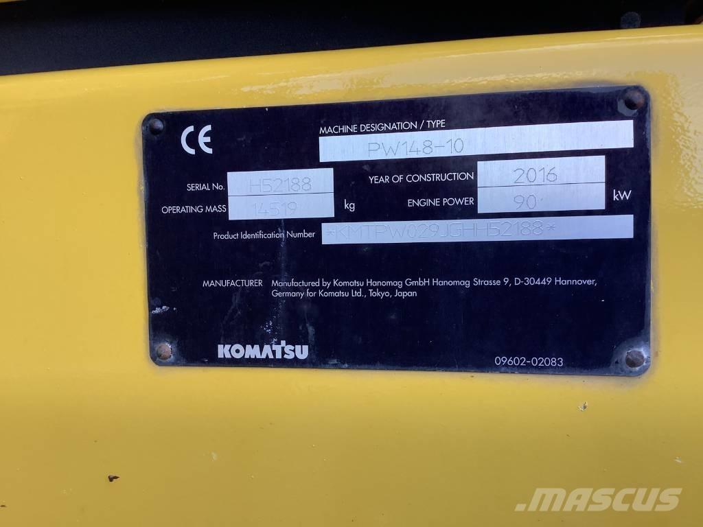 Komatsu PW148-10 Mobilbagger