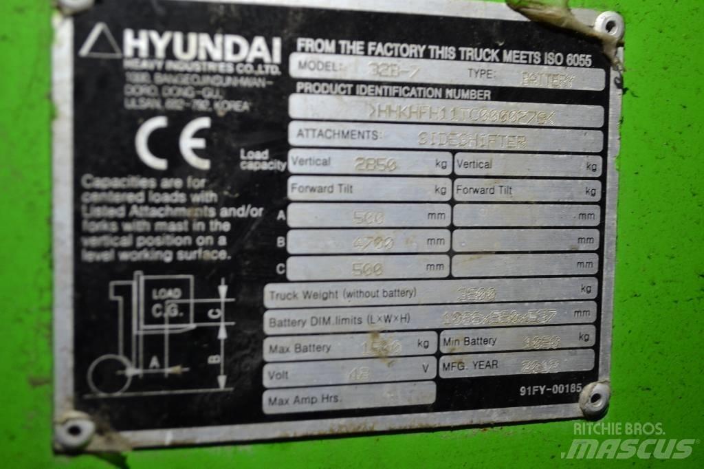 Hyundai 32 B-7 Elektrische heftrucks