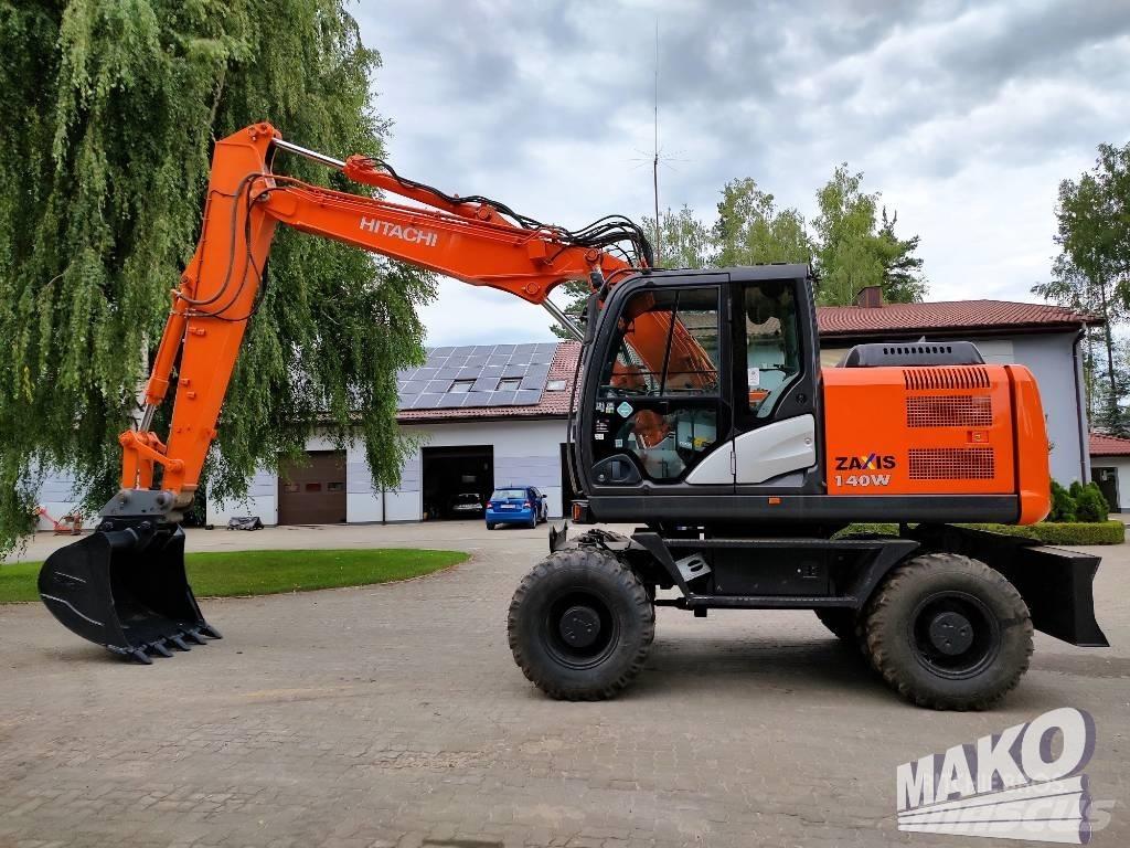 Hitachi ZX 140 W-5 Mobilbagger