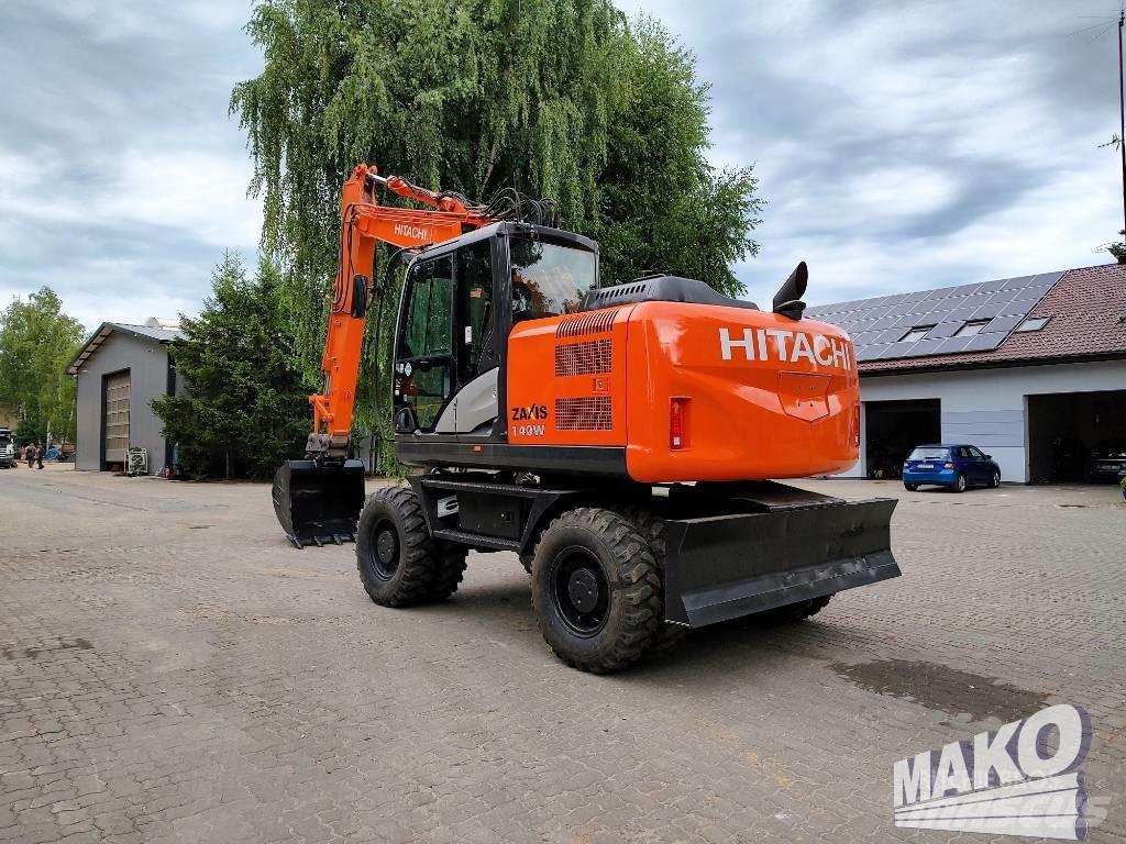 Hitachi ZX 140 W-5 Mobilbagger