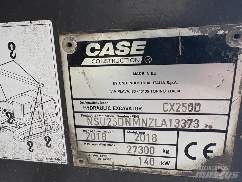 CASE CX250D Raupenbagger