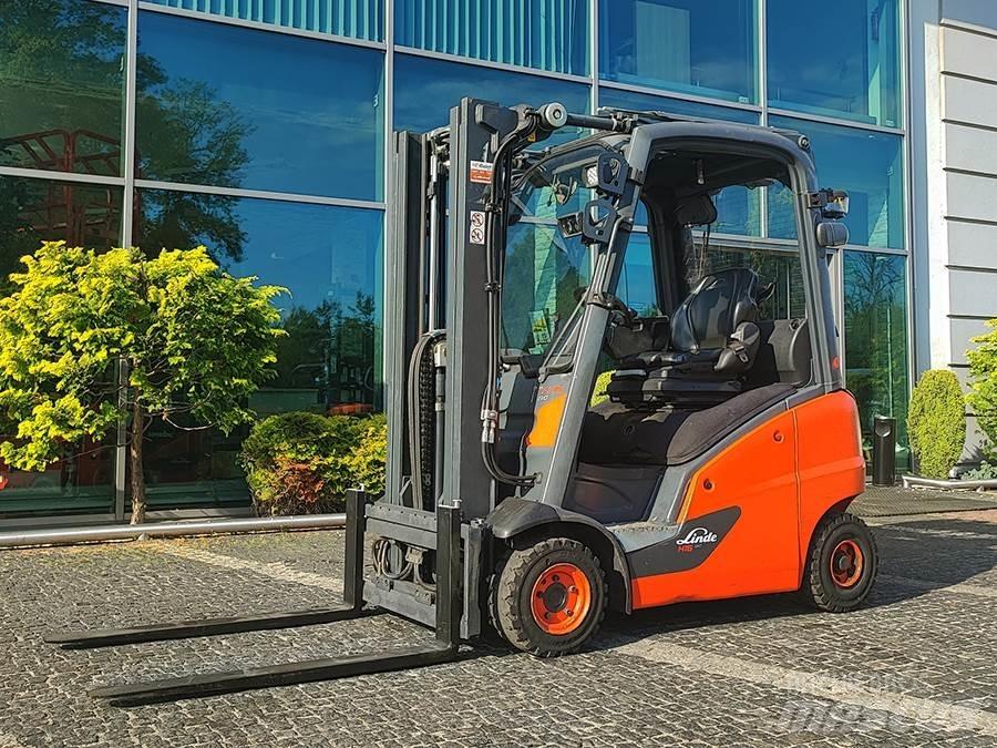 Linde H16T-01 LPG heftrucks