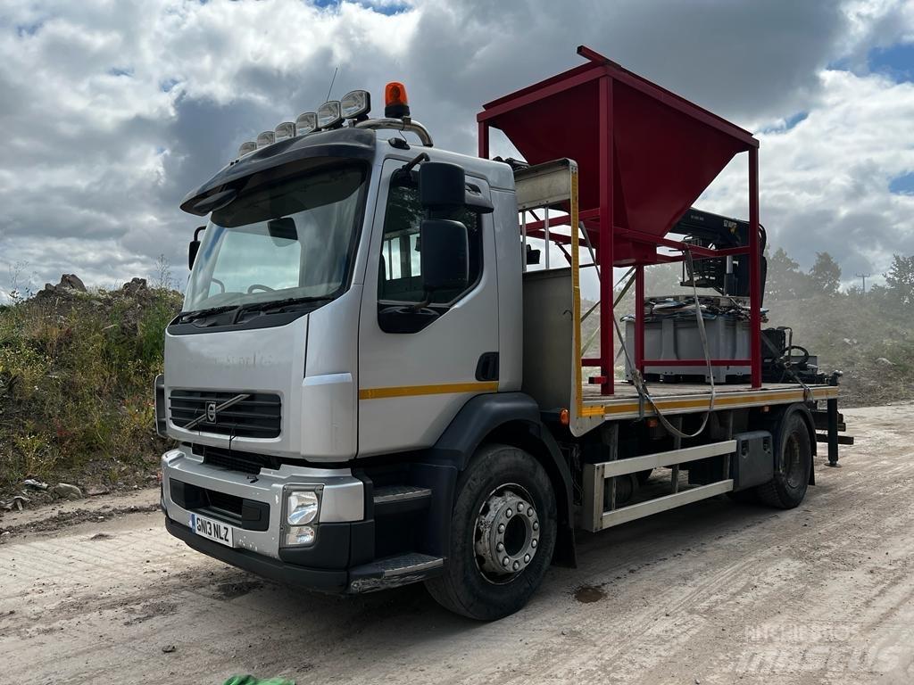Volvo FL260 Pritschenwagen/Pritschenwagen mit Seitenklappe