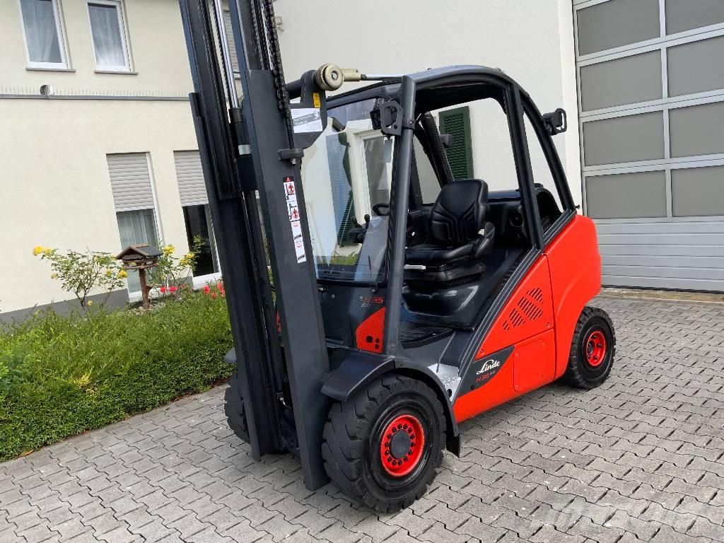 Linde H35T-02 LPG heftrucks