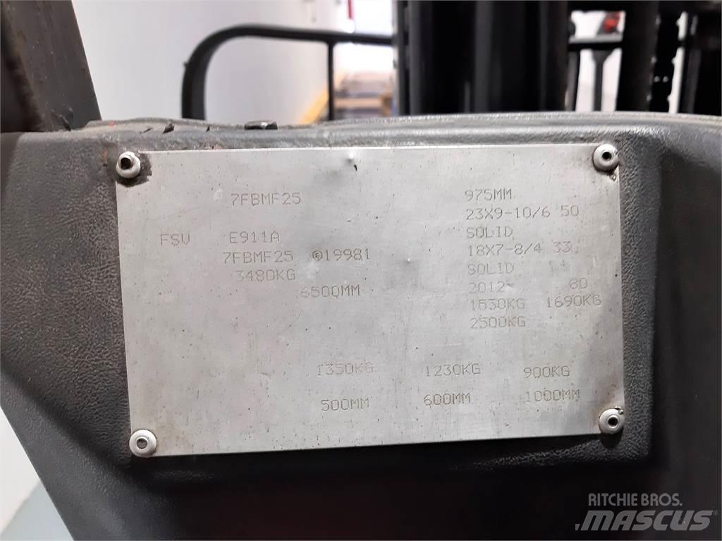 Toyota 7FBMF25 Elektrische heftrucks
