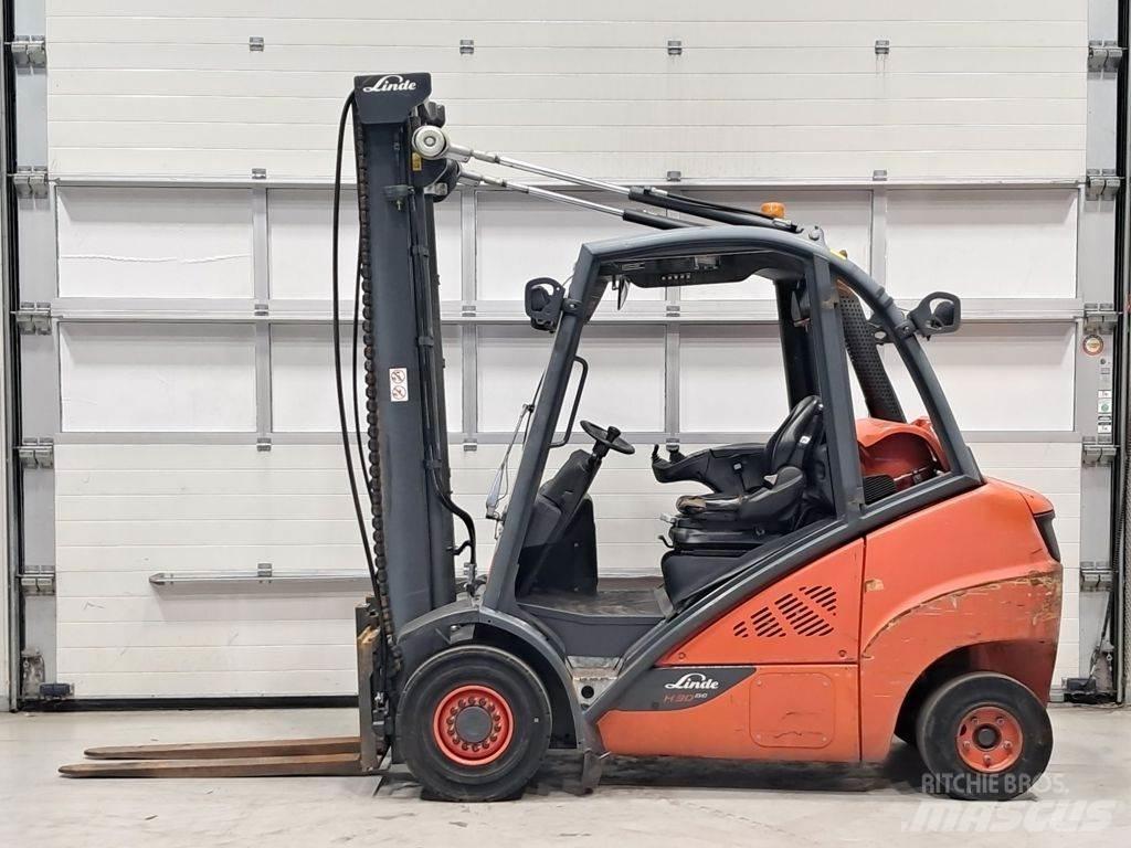 Linde H30T-02 LPG heftrucks